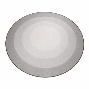 Alternative view of Thảm tròn lông cừu 1.6m x1.6m - VÂN TRÒN ĐỒNG TÂM