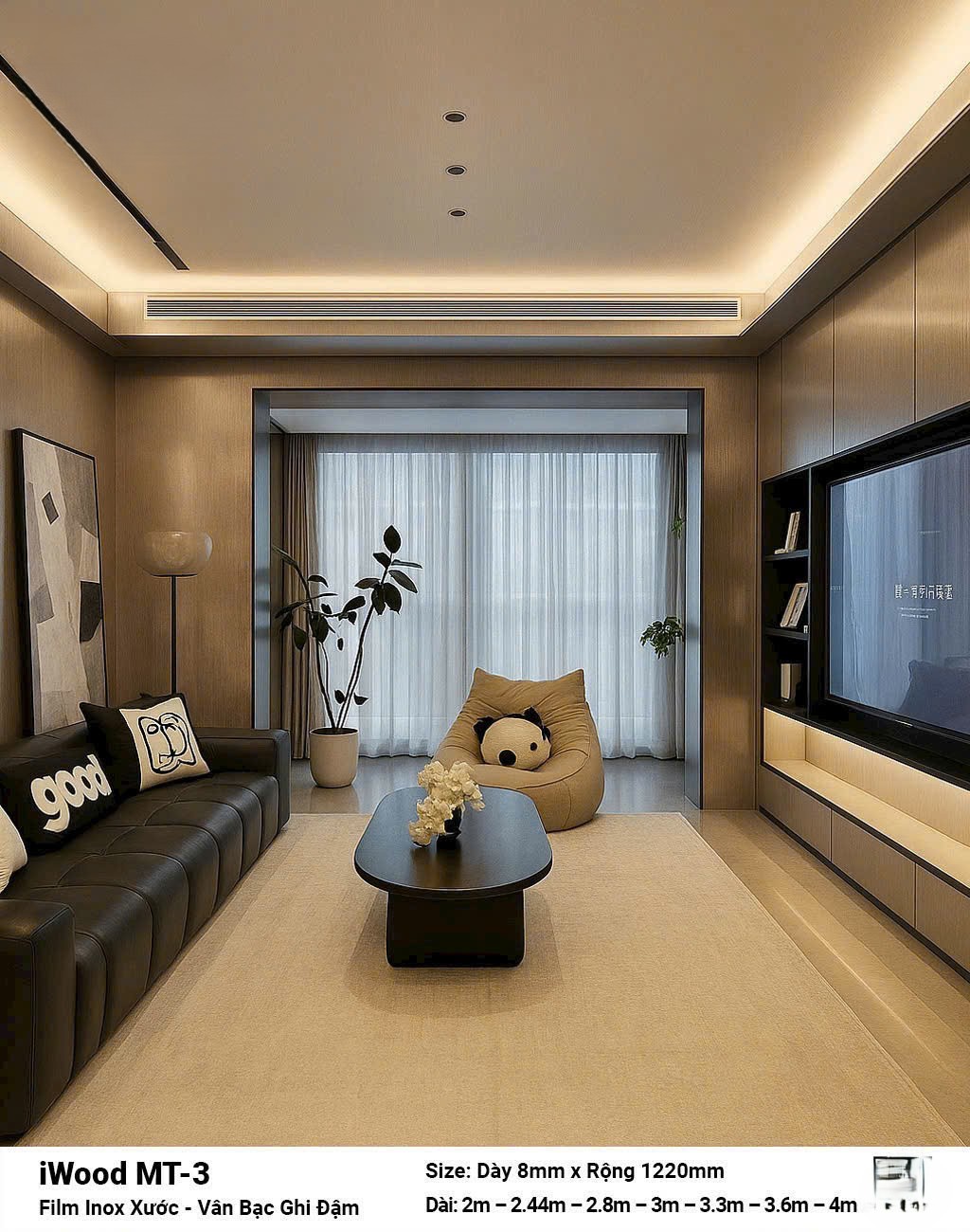 TẤM ỐP VÂN KIM LOẠI THAN TRE ĐA NĂNG CAO CẤPTẠI HỒ CHÍ MINH - Ảnh 3