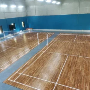 Giá thi công hoàn thiện thảm thể thao chuyên dụng sân cầu lông PTN-OTIS
