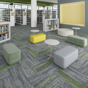 Thảm tấm đế PVC sợi Polypropylene 33.33cmx100cm HCO-LINOGILTER