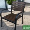 GHẾ GỖ NHỰA NGOÀI TRỜI HW-GT02N