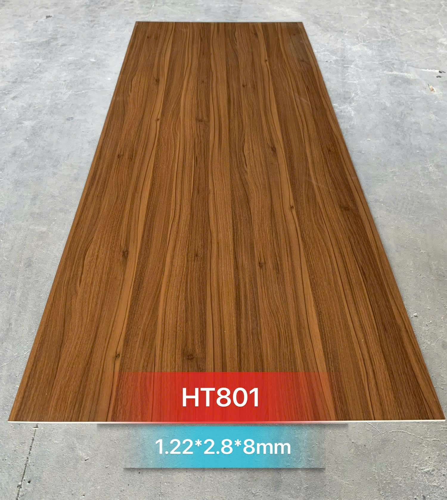 Tấm ốp sợi than tre HTHN - Vân GỖ 5mm- 8mm - Ảnh 3