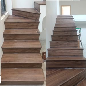 Alternative view of Bậc cầu thang nhựa giả gỗ AV-STAIR-HM CỐT ĐẶC