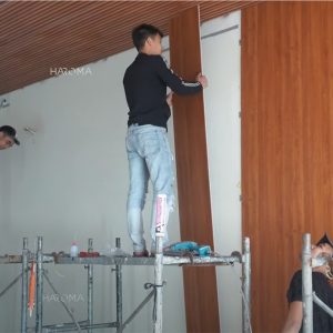 Nhân công + vật tư lắp đặt hoàn thiện vách -trần nano