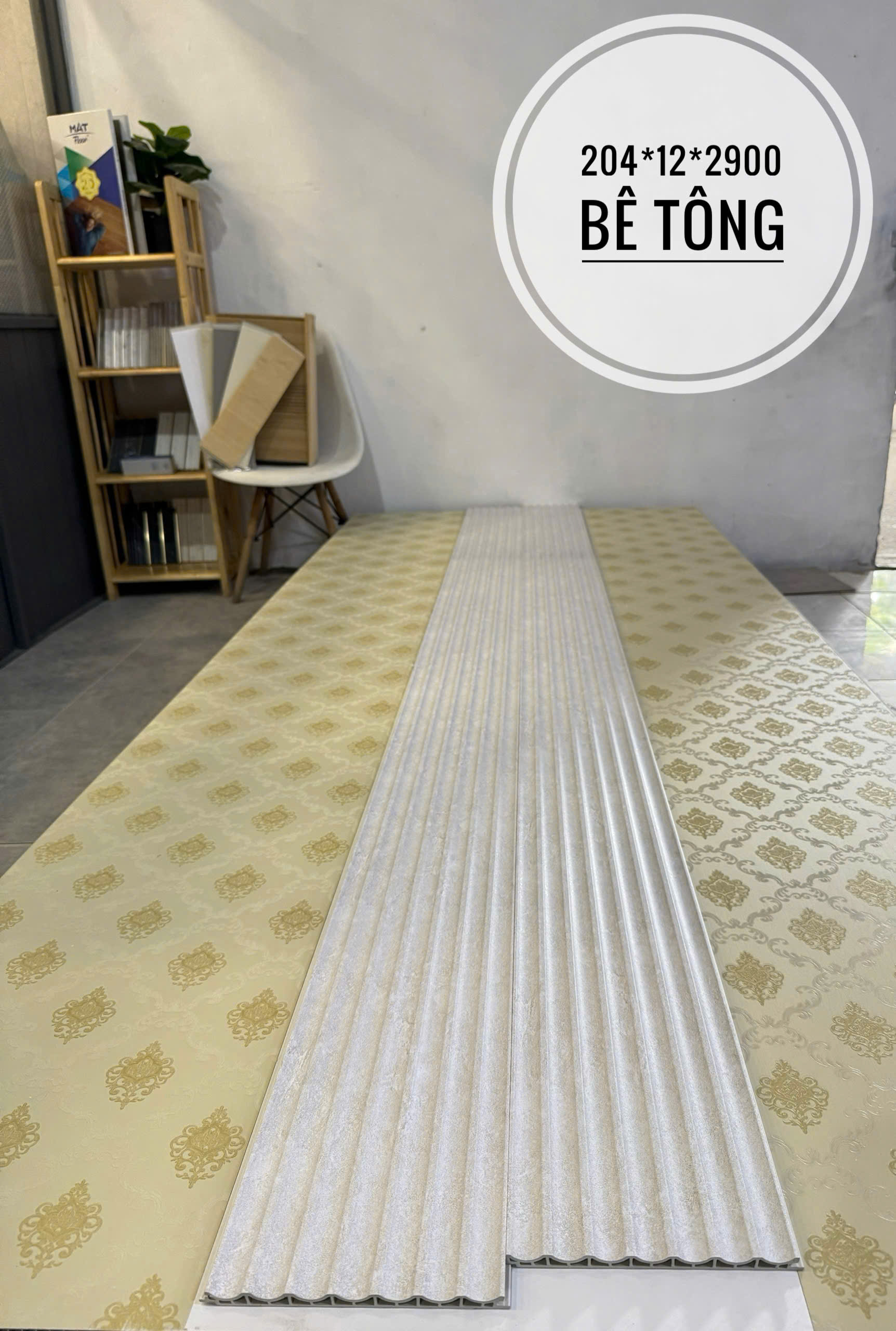 GRH-Tấm ốp tường lam sóng âm ( lam sóng bán nguyệt) - Ảnh 5