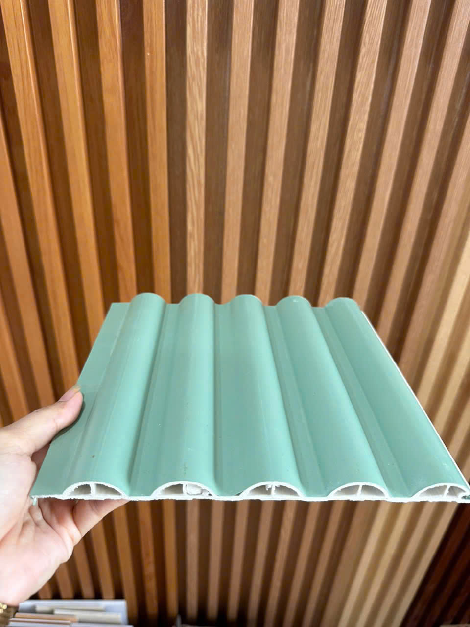 GRH-Tấm ốp tường lam sóng dương( lam sóng bán nguyệt) - Ảnh 10