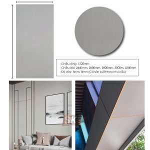 Alternative view of Tấm ốp sợi than tre SK VÂN VẢI 5mm- 8mm TẠI HCM