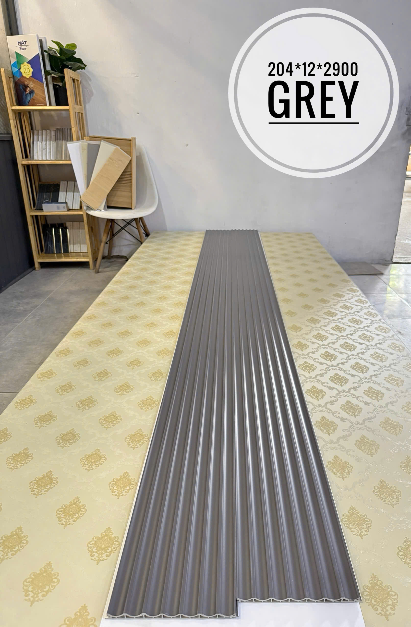 GRH-Tấm ốp tường lam sóng âm ( lam sóng bán nguyệt) - Ảnh 6