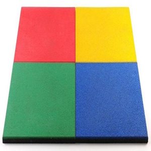 Thảm cao su tấm phòng Gym bề mặt sần ML RUBBER 001