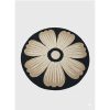 Thảm tròn lông cừu 1.6m x1.6m - Hoa may mắn