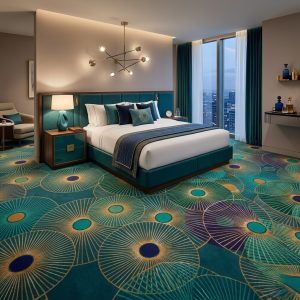 Alternative view of Thảm cuộn hoạ tiết 100% Nylon HFM-LUXURY09