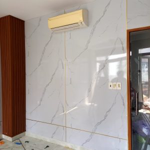 Alternative view of AP-Tấm vách ngăn nhựa giả gỗ 2 mặt
